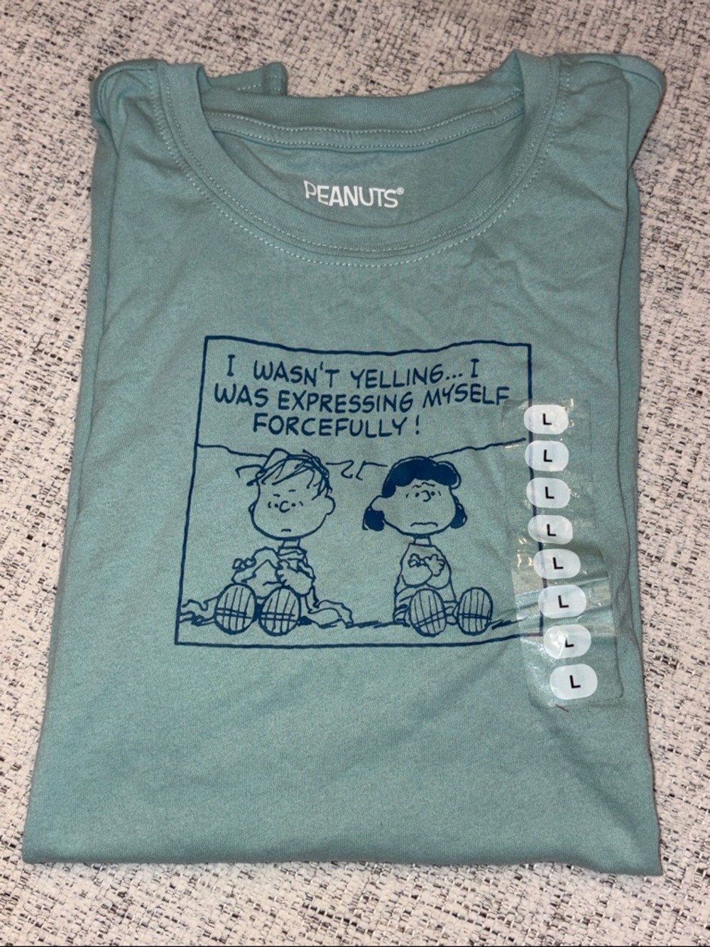 Peanuts Graphic T-Shirt Size L NWT - Picture 5 of 9
